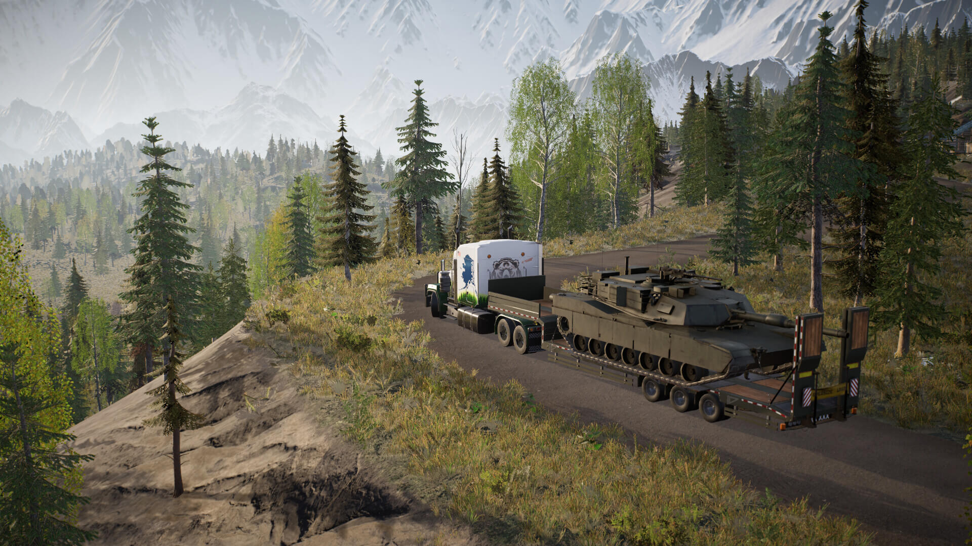 Аляска трак симулятор. Alaskan Road Truckers Simulator 2023. Alaskan Road Truckers Скриншот. Игра Аляска шторм. Гонка аляска