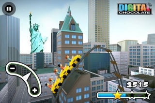 Американские горки Нью-Йорка (3D Rollercoaster Rush: New York)